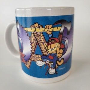 Garfield Mug YOU'RE THE BEST DAD Fathers Day Tools 1998